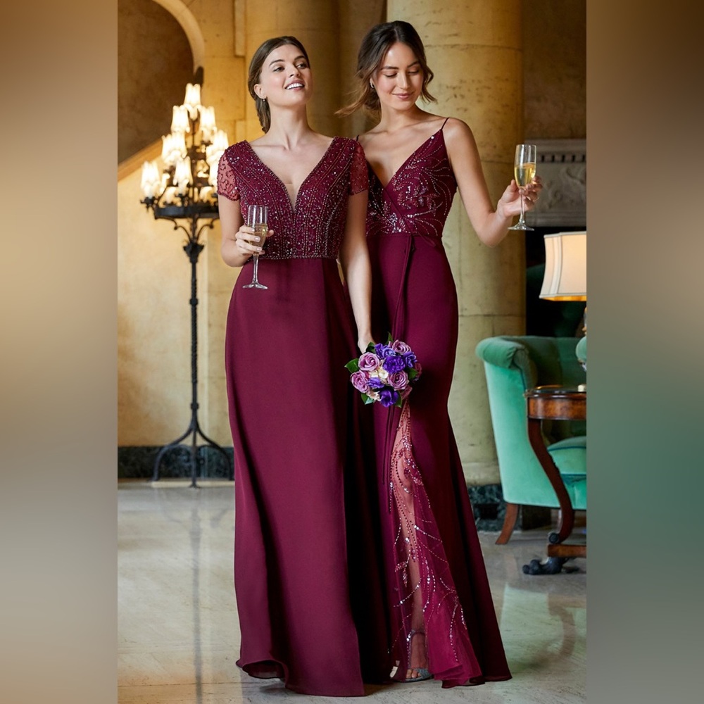 40325 Adriana Papell Evening Dress - Picture 5 of 5